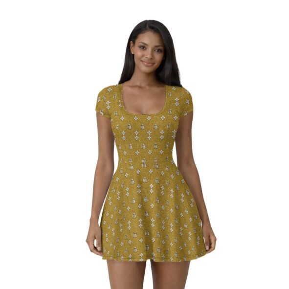 FullbreedCustom Print Women’s Athletic Dress With Built‑In Shorts
