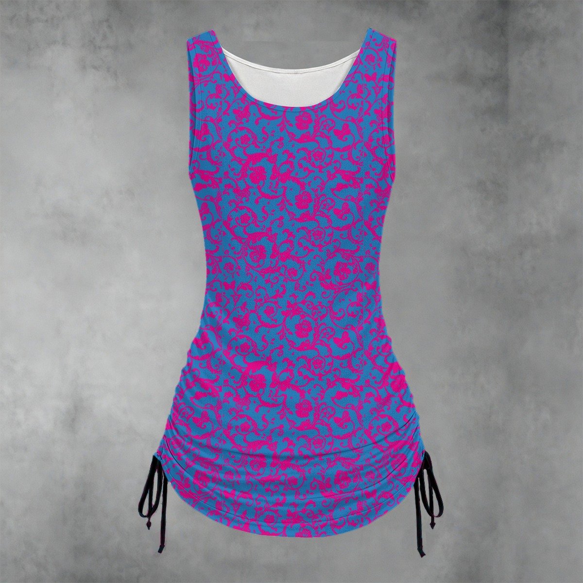 All-over print Women's Layered Dress sets