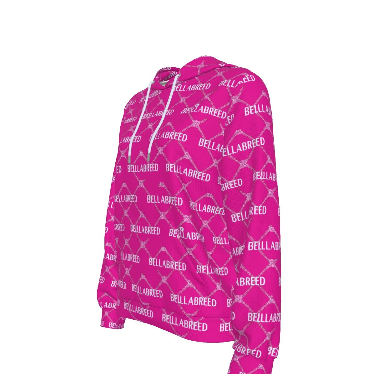 All-Over Print Women's Slim Pullover Hoodie