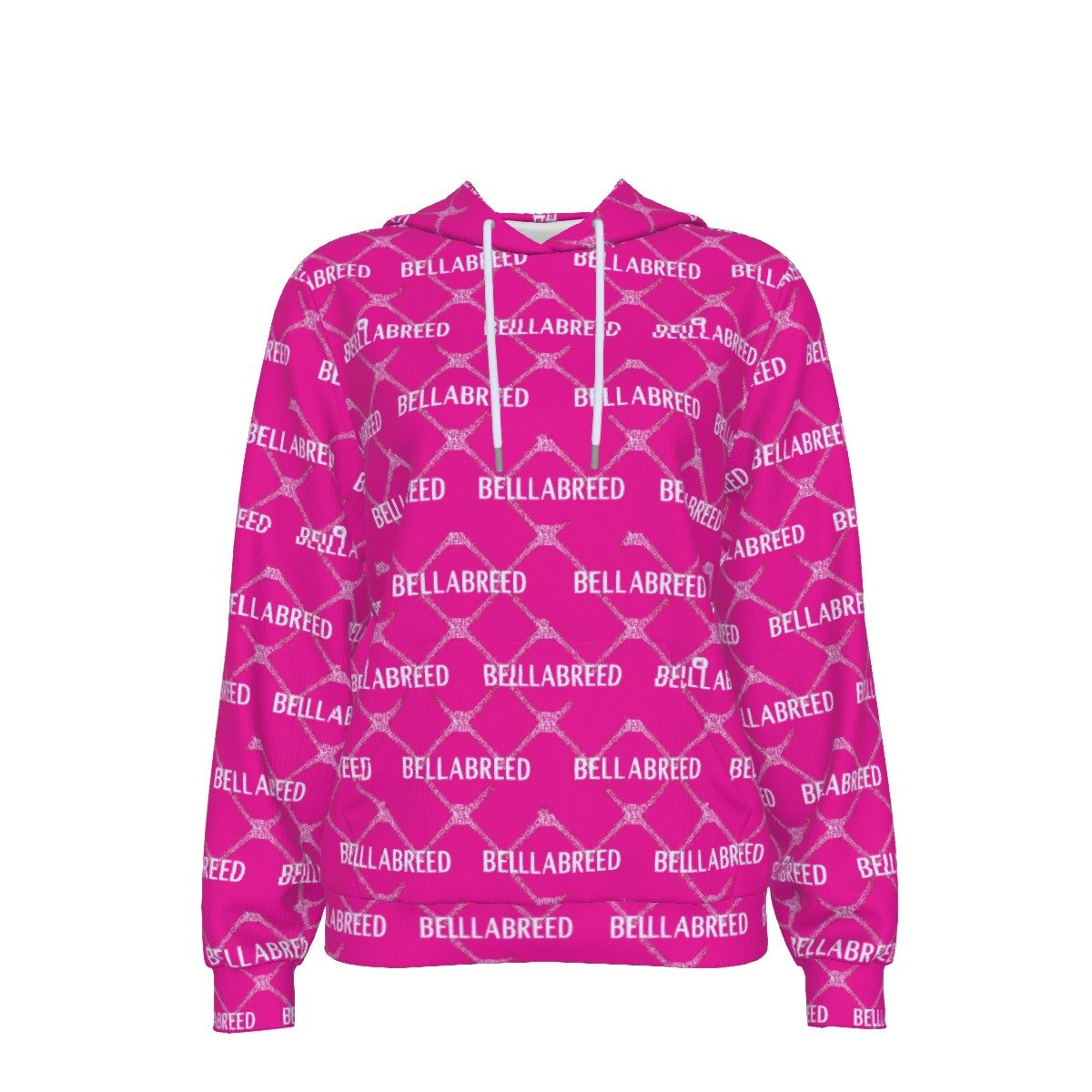 All-Over Print Women's Slim Pullover Hoodie - Image 4