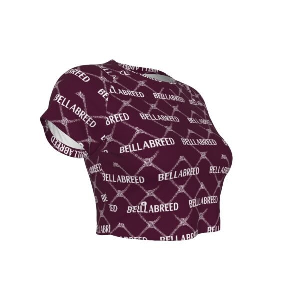 All-Over Print Women's Raglan Cropped T-shirt
