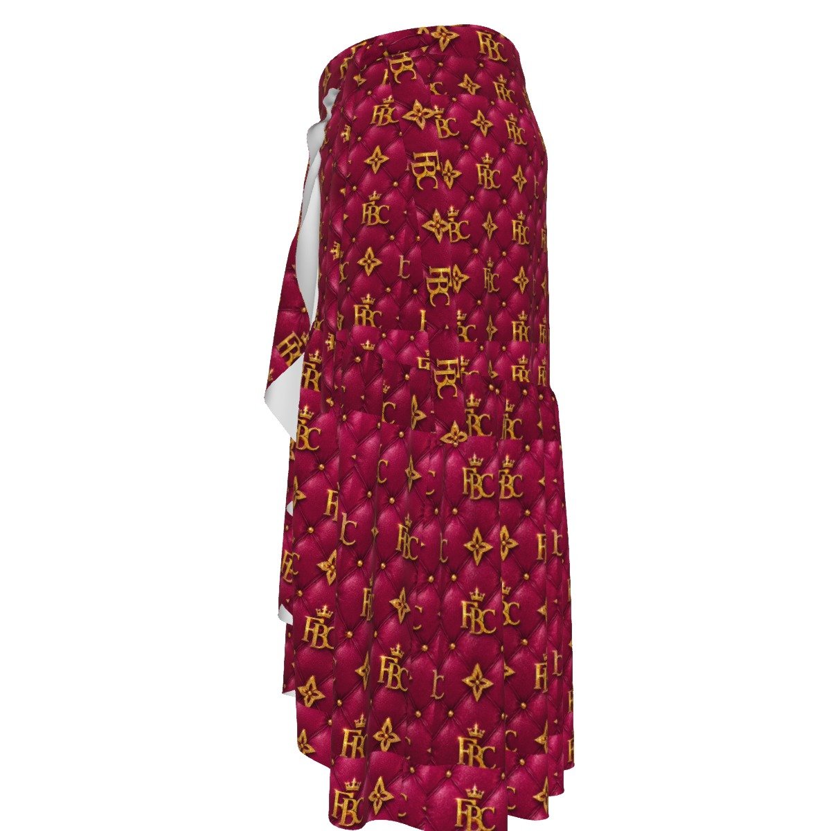 FullbreedCustom Print Women's Wrap Skirt - Image 5