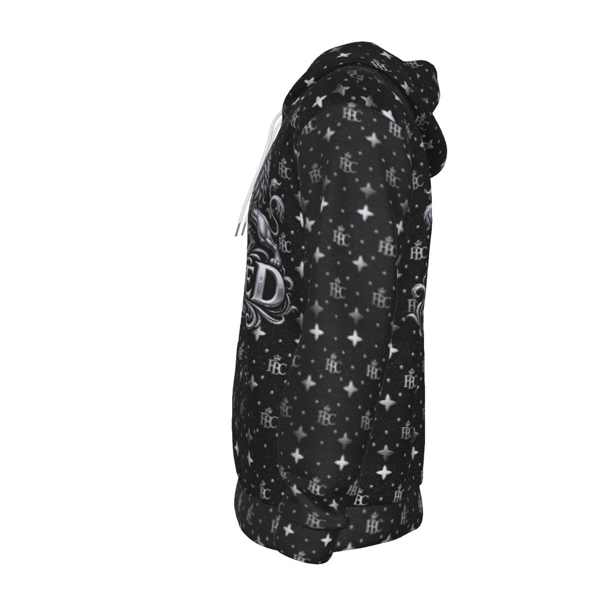 All-Over Print Men's Thicken Pullover Hoodie - Image 2