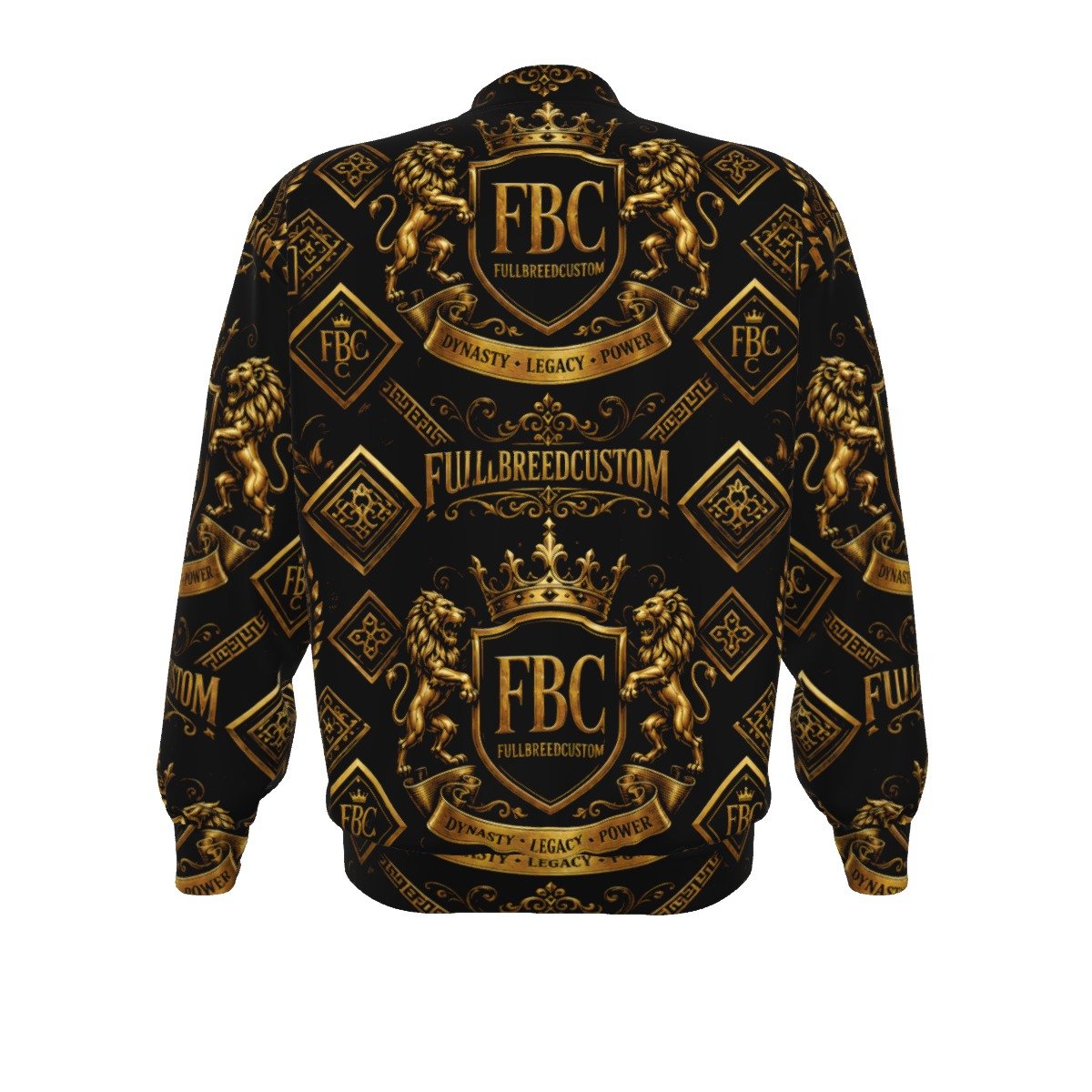 FullbreedCustom Print Unisex Bomber Jacket - Image 2