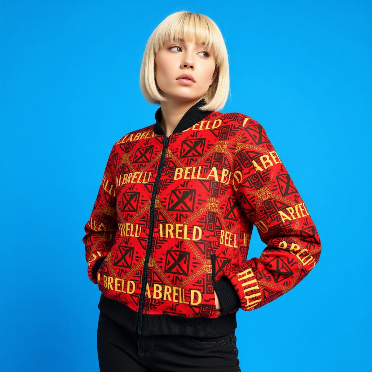 All-Over Print Women's Jacket