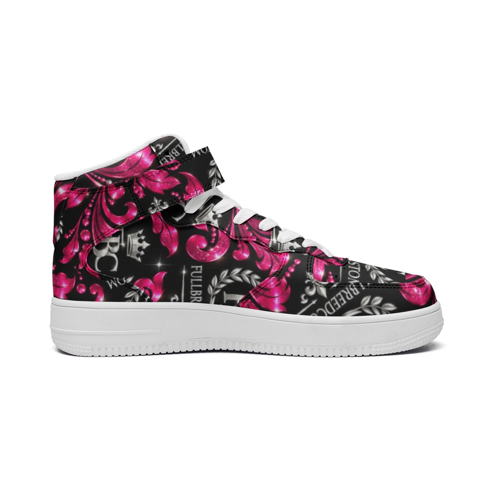 FullbreedCustom Unisex high Top Leather Sneakers - Image 3
