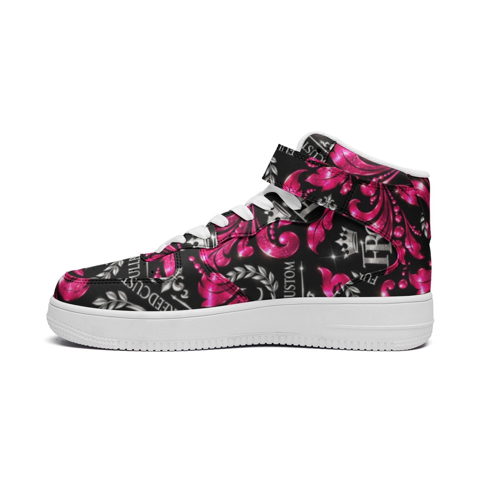 FullbreedCustom Unisex high Top Leather Sneakers - Image 4