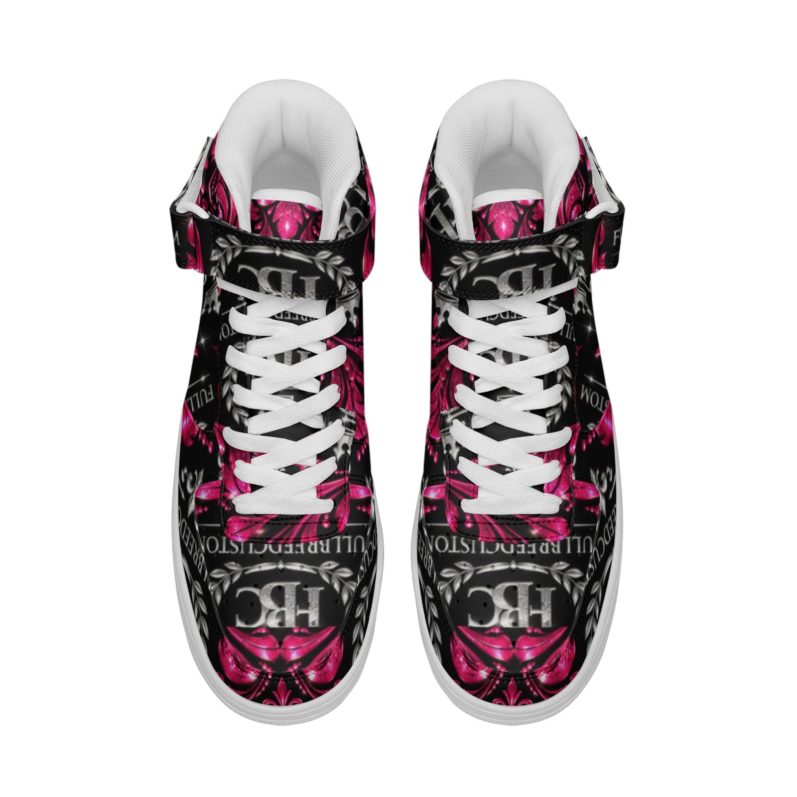 FullbreedCustom Unisex high Top Leather Sneakers - Image 5