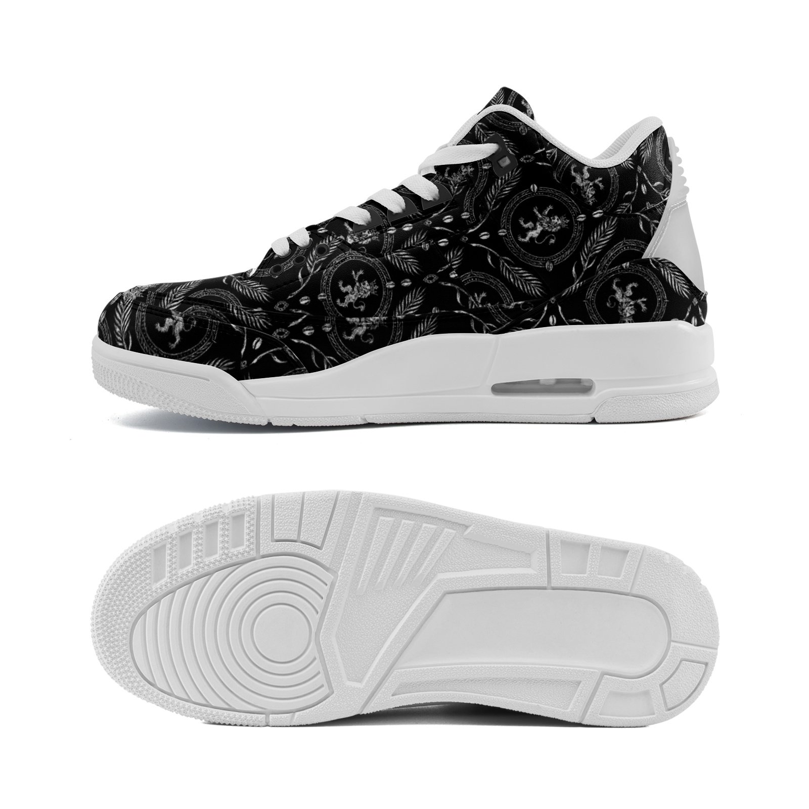 Kokorepublic Unisex Non Slip Sneakers Lace Up Fashion Shoes - Image 4