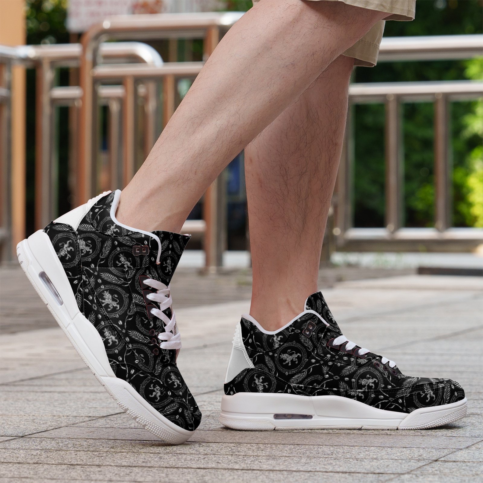 Kokorepublic Unisex Non Slip Sneakers Lace Up Fashion Shoes - Image 7