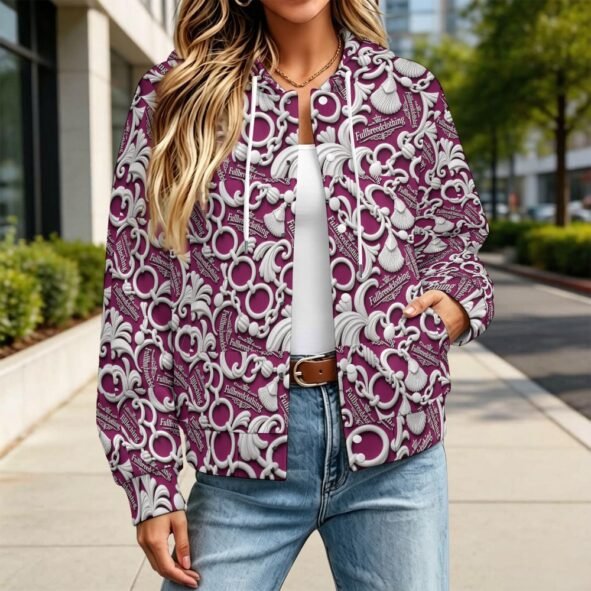 FullbreedCustom Hooded baseball jacket
