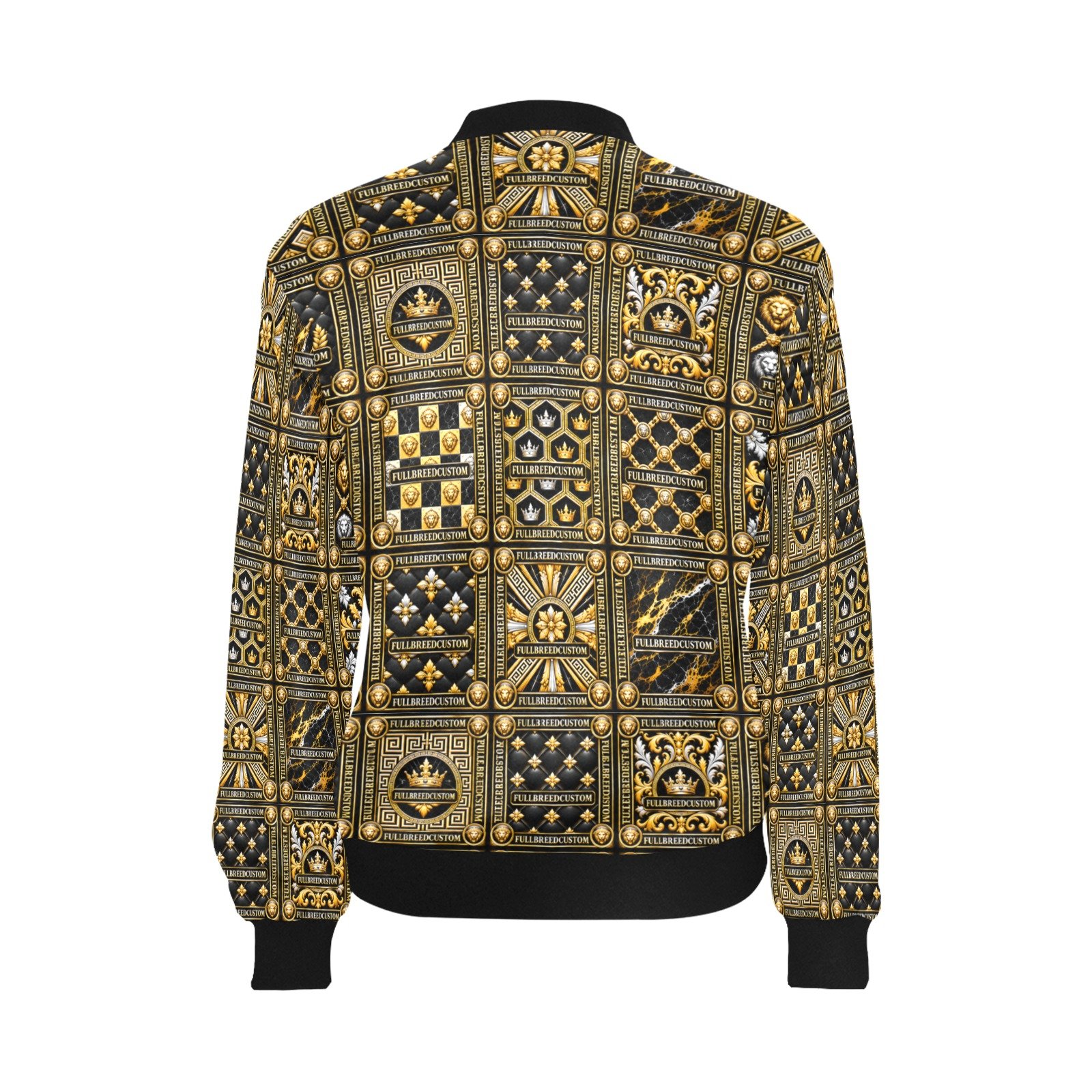 FullbreedCustom Women's All Over Print Bomber Jacket(Model H36) - Image 4